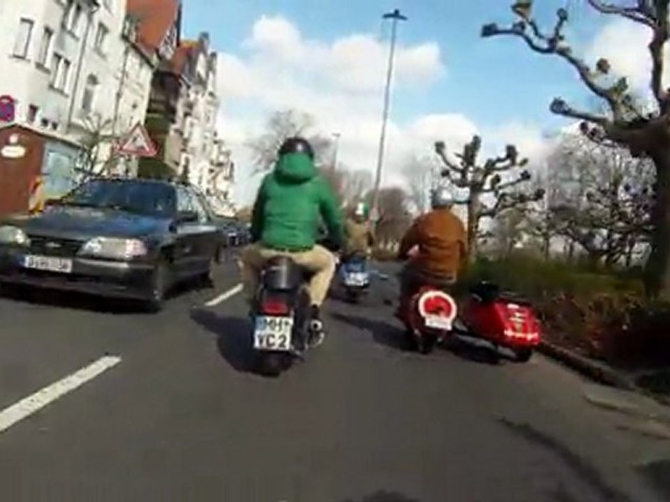 Anrollern Düsselvespen 01 April 2012