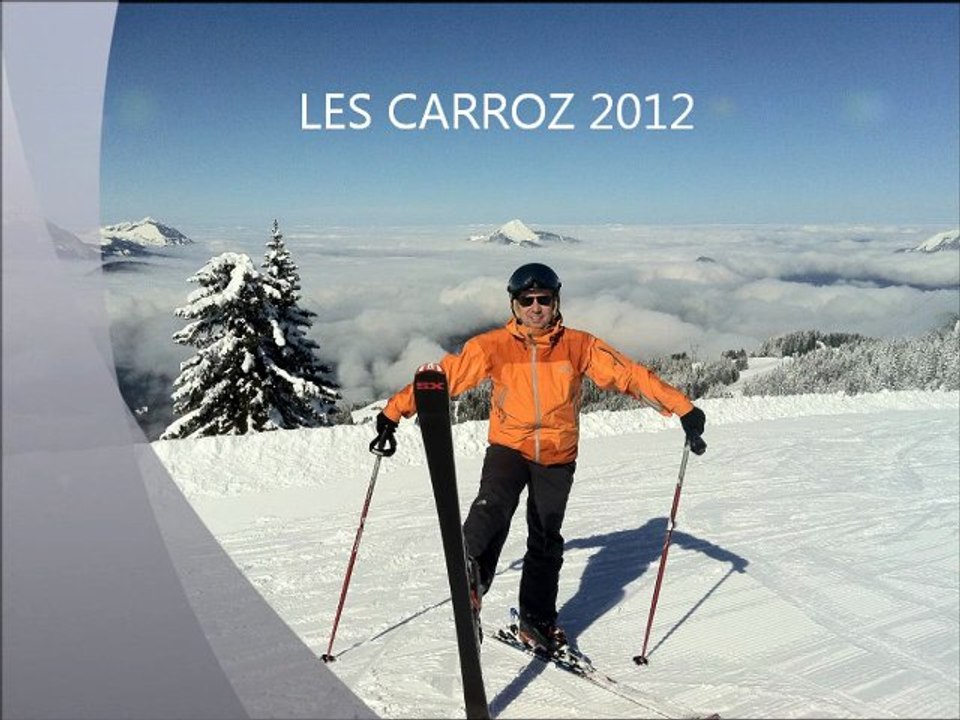 ski yohann & thierry frantz Les Carroz 2012 hors piste