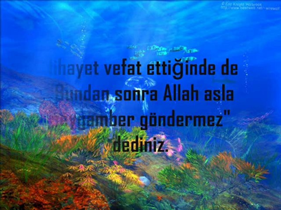 Elmalı Hamdi Mealli Mümin Suresi ( 16 ile 40 Arası Ayetler )