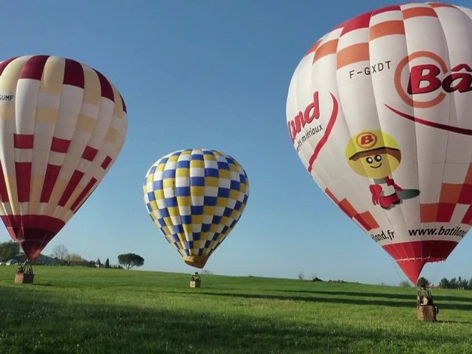 En Montgolfière au dessus du Pays Foyen !
