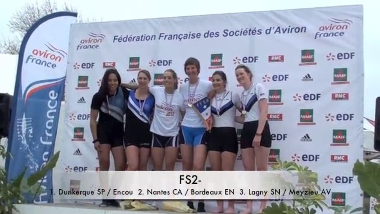 Championnats de France bateaux courts 2012 - Finales A senior femmes