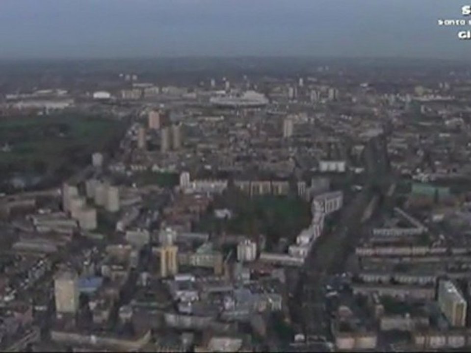 London 2012 Olympics Olympic Park Ariel Views