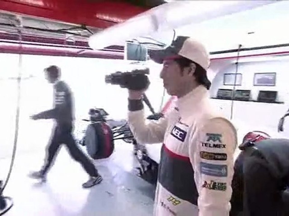 F1 - Sergio Perez presenta il suo team