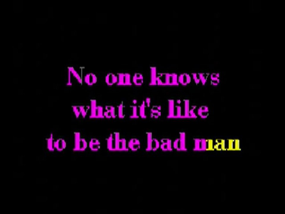 KARAOKE LIMP BIZKIT - BEHIND BLUE EYES KARAOKE