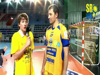Réactions d'après match SRVHB/Chambéry
