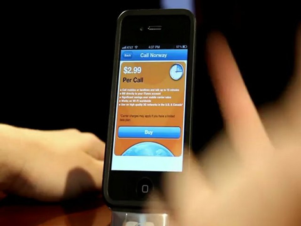 Vonage Time to Call Free International Calling iPhone App