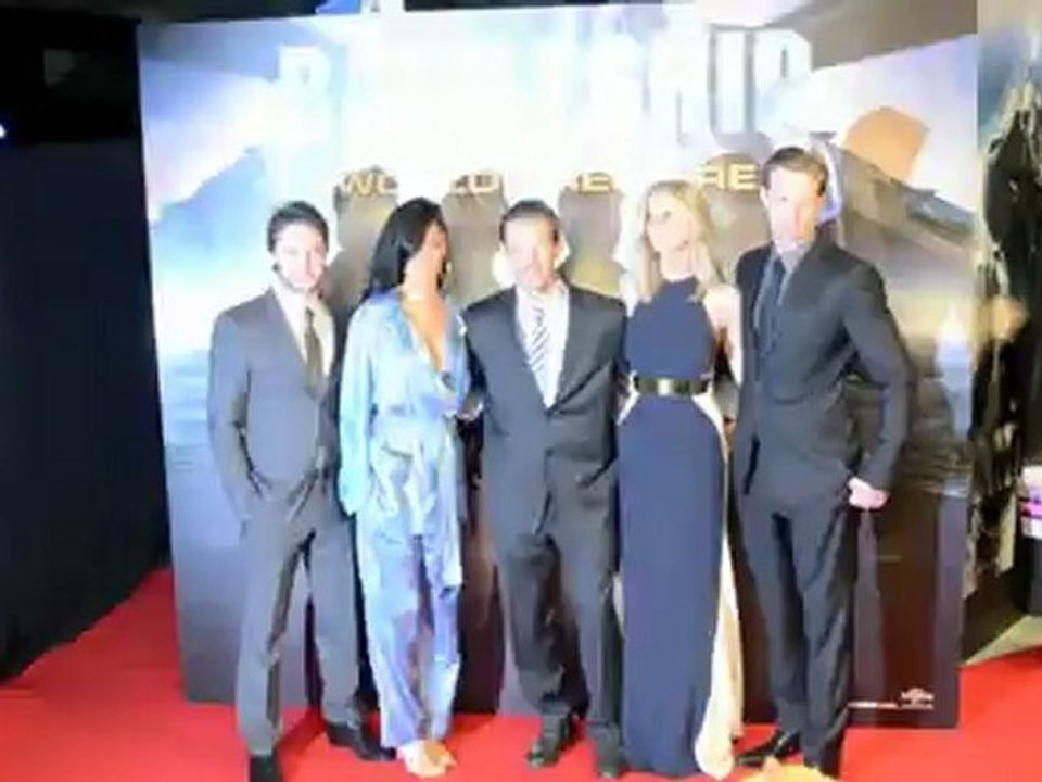 Rihanna über Battleship