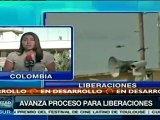 Arriba a Colombia misión humanitaria para liberaciones