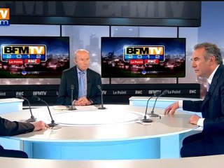 François Bayrou, invité de BFMTV 2012 - 010412