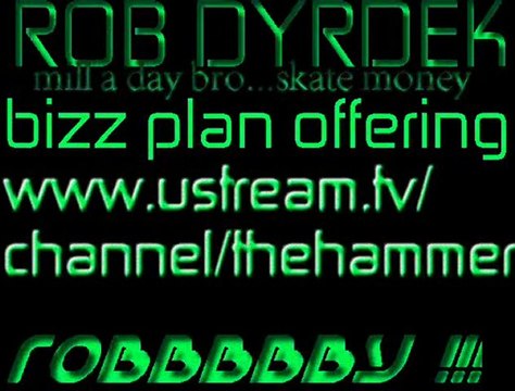 Rob Dyrdek Dc Business Investment Proposal Rob Dyrdek Check This