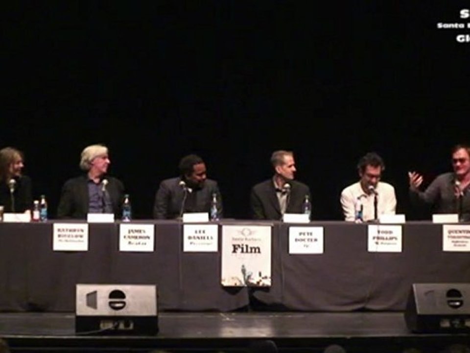 Quentin Tarantino Celebrity Director Interview SBIFF