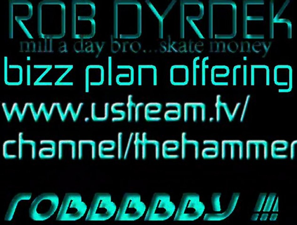 Rob Dyrdek Business Plan Proposal Sterling Steelo Brim Fantasy Factory Hollerate