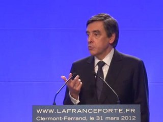 Fillon en campagne à Clermont