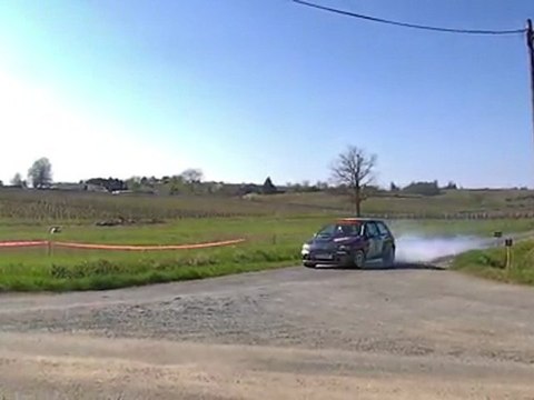 rallye des cotes de garonne 2012 es3