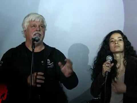 Soirée Sea Shepherd à Paris avec le capitaine Paul Watson (31.03.2012)