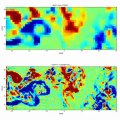 Estimated Motion Comparison - Correlations vs Optic Flow - Cylinder Wake