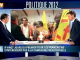 Présidentielle : à 20 jours du 1er tour, les Français ne s'intéressent pas à la campagne
