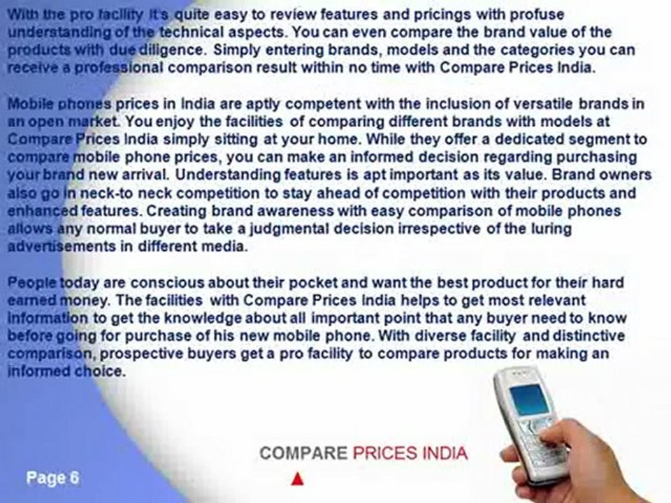 Mobile Phone Prices In India