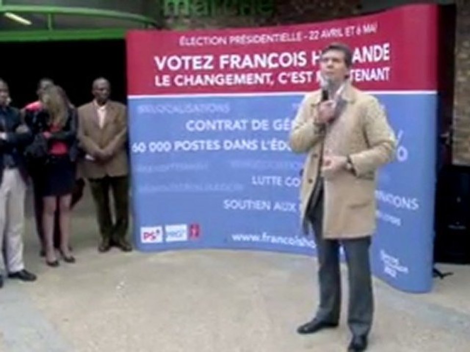 Stand-up d'Arnaud Montebourg  Cachan