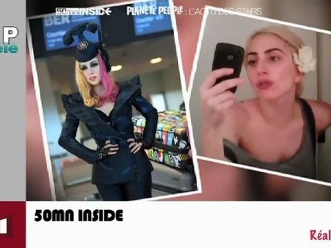 Zapping people du 02/04/12 - Lady Gaga sans maquillage, Les stars oeuvrent pour le sidaction...