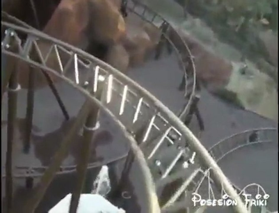 Vidéo onride pour TNT au Parque de Atracciones Madrid