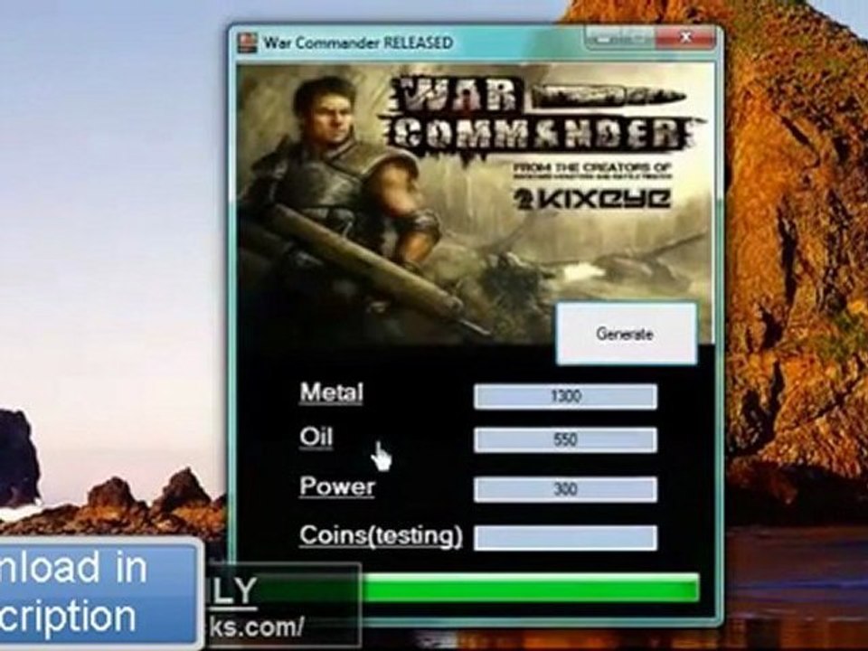 War Commander Hack | Cheat | FREE Download 2012 New UPDATE Working