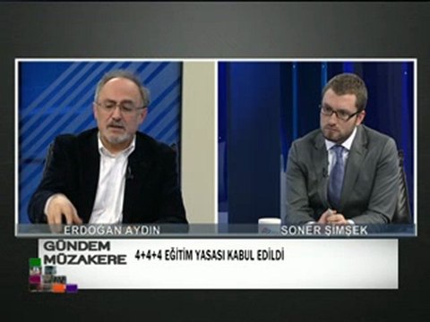 gündem müzakere erdoğan aydın 30.03.2012