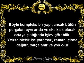 EVRİM TEORİSİ NEDEN GEÇERSİZ - 1