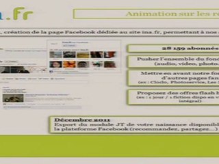 Atelier "Acteur du Web" l'INA sur tous les écrans
