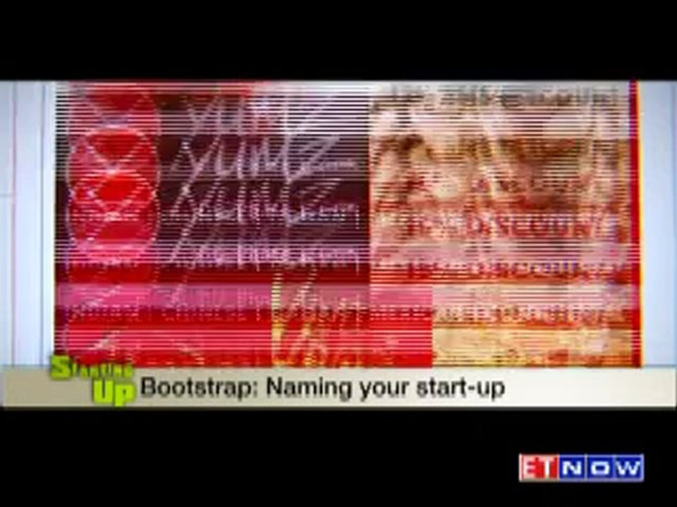 Starting Up - Bootstrap - How to name your start-up?