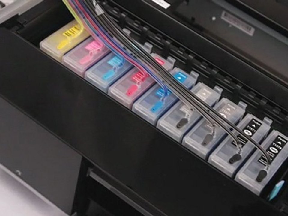 How to install CISS for Epson Stylus Photo R3000?