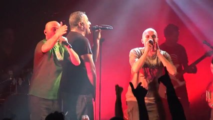 Zebda en concert sur la scène du festival Chorus à La Défense