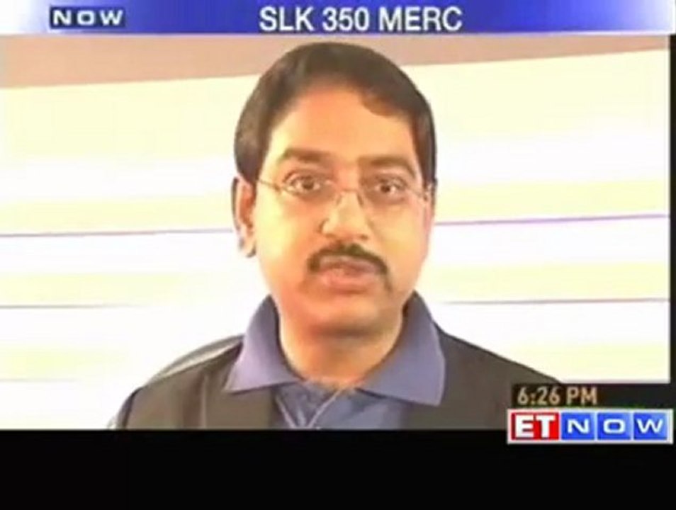 Mercedes Benz launches SLK 350 at Rs.61.9 lakh