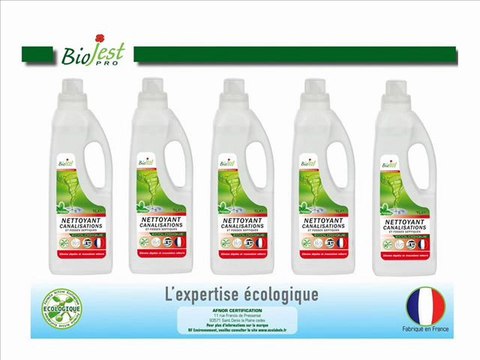 Nettoyant canalisations écologique Biojest Pro