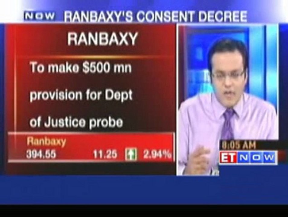 Ranbaxy announces consent decree with USFDA