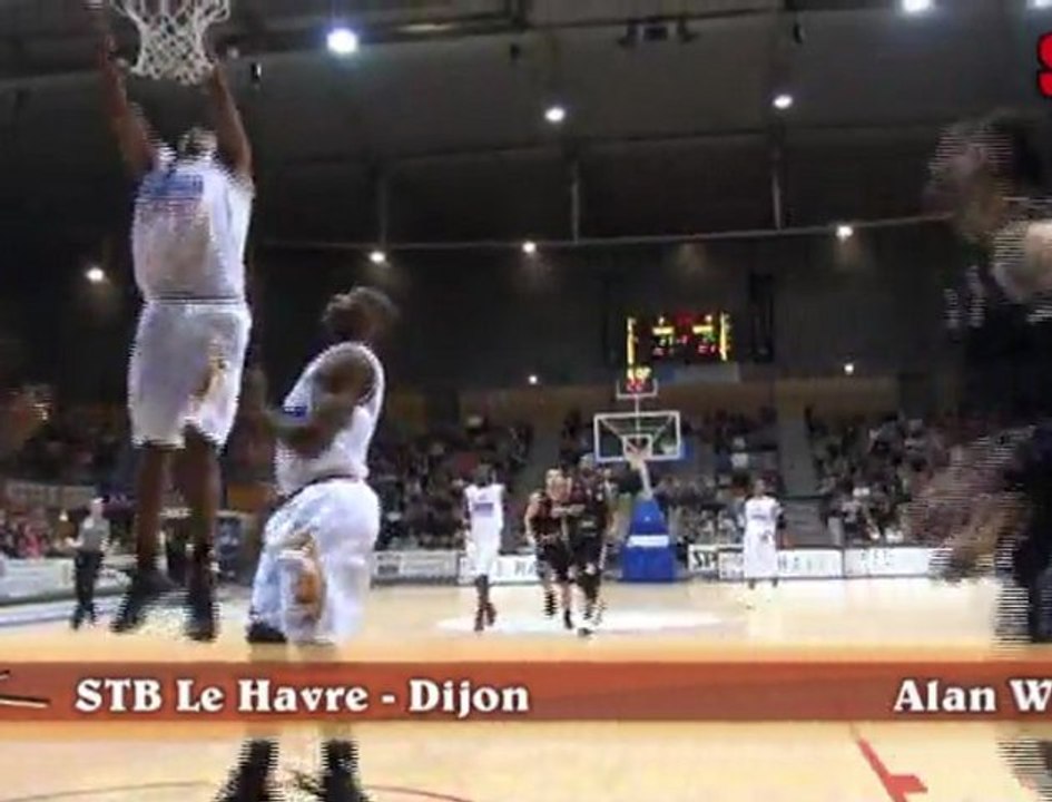 Action du match : STB LE HAVRE - DIJON