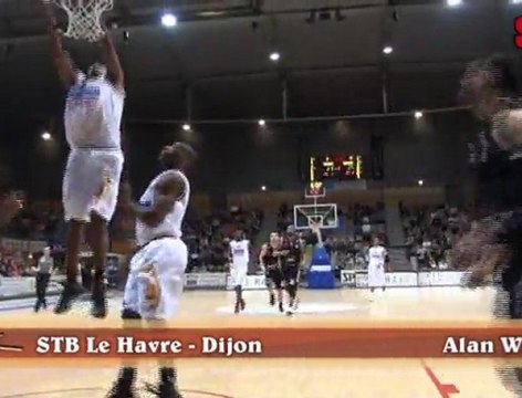 Action du match : STB LE HAVRE - DIJON