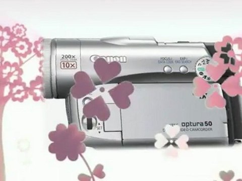 Canon Optura 50 MiniDV Camcorder w10x Optical Zoom ...