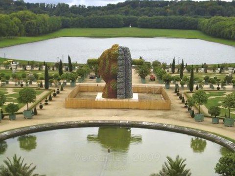 Jeff Koons, split-rocker à Versailles