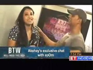 Akshay Kumar gets candid on Zoom