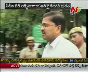 Y plus Security Allotted for CBI JD Lakshminarayana