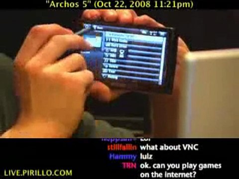 What about the Archos 5 Internet Media Tablet?