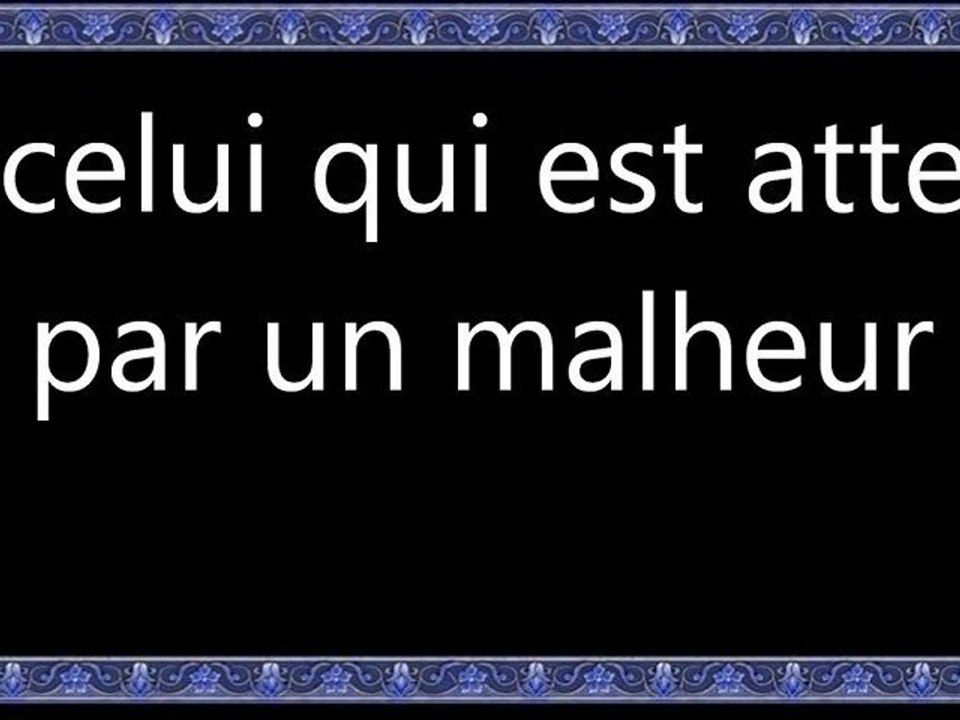 053 De celui qui est atteint par un malheur vostfr by tiss38din