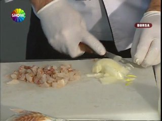 Vahe'nin Sofrası - Balık kokereç yapımı