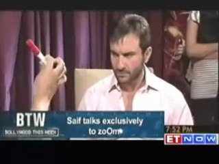 Saif Ali Khan talks exclusively to ZoOm