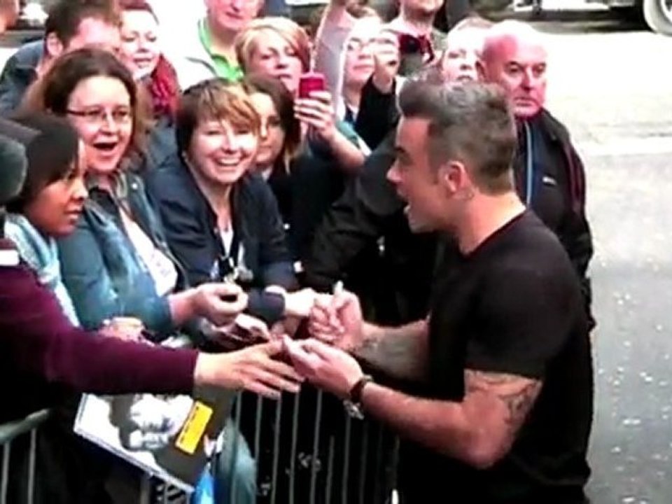 Robbie williams wird papi!