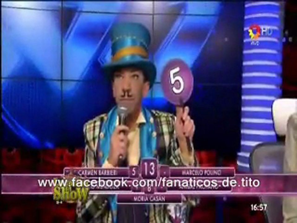 Tito Speranza - Puntaje Gala Arabe - Bailando 2011