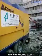 ERKE Dış Ticaret ltd., Compair C 240 TS - 14 Portable Compressor Altyapı Construction Area - İstanbul