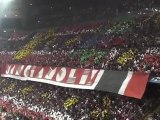 Ambiance Tribunes - Milan AC 0-0 FC Barcelone - Curva Sud Milano