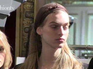 Barbara Bui Hair & Makeup at Paris FW Fall 2012 | FashionTV